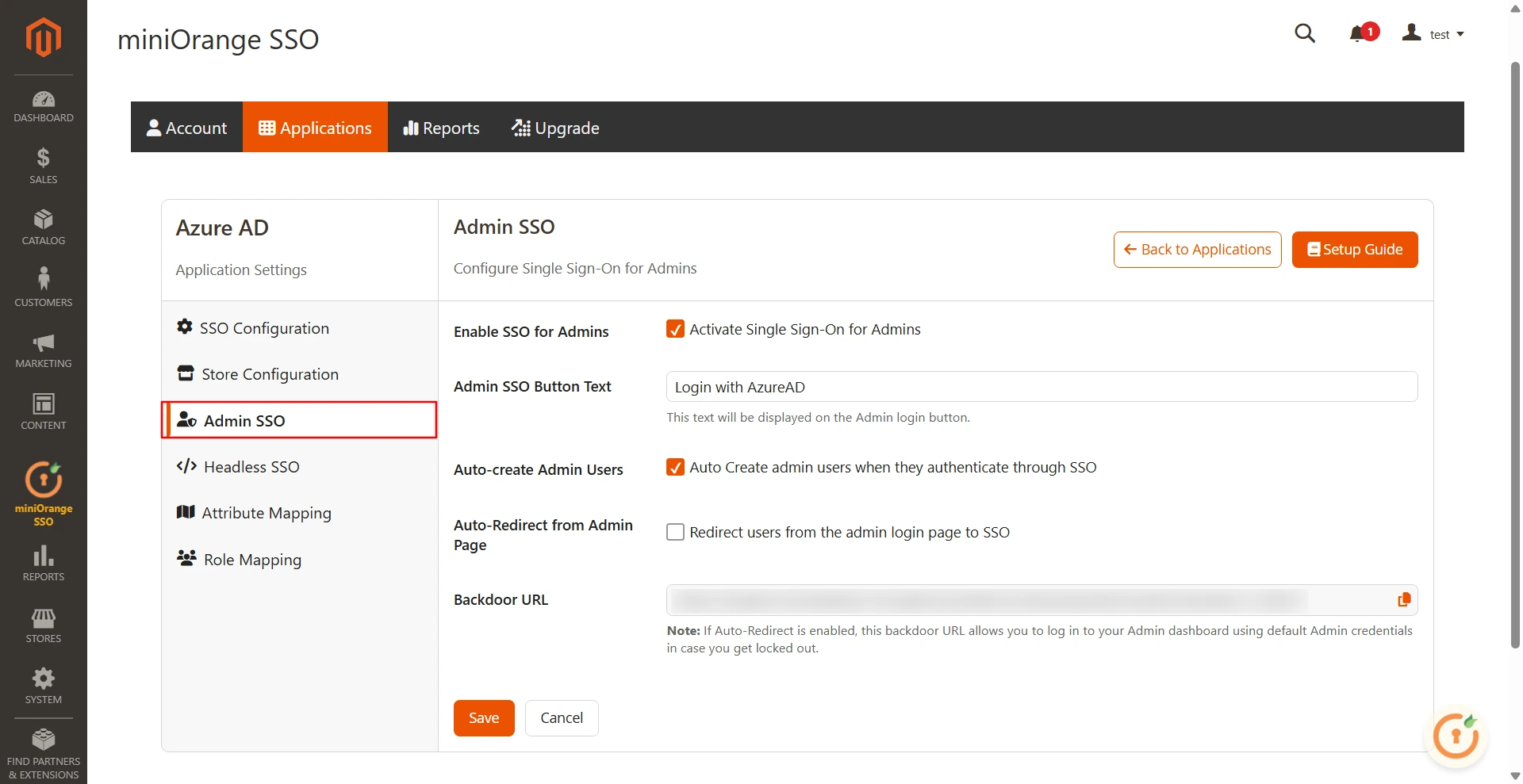 Magento 2 SAML SSO auto redirect to idp