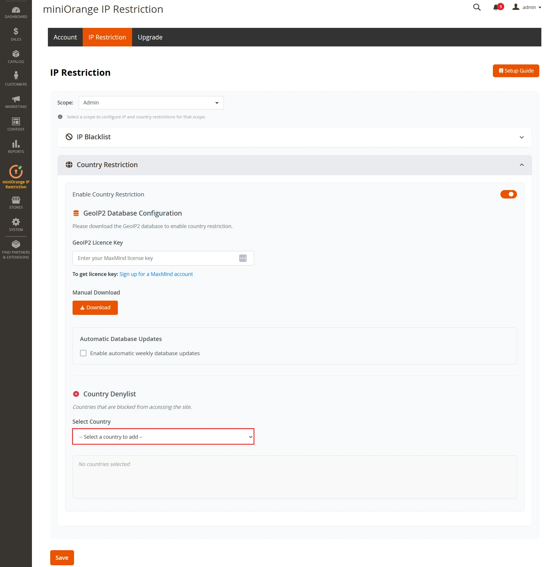 Adobe Commerce IP Restriction | Magento Country Restriction
