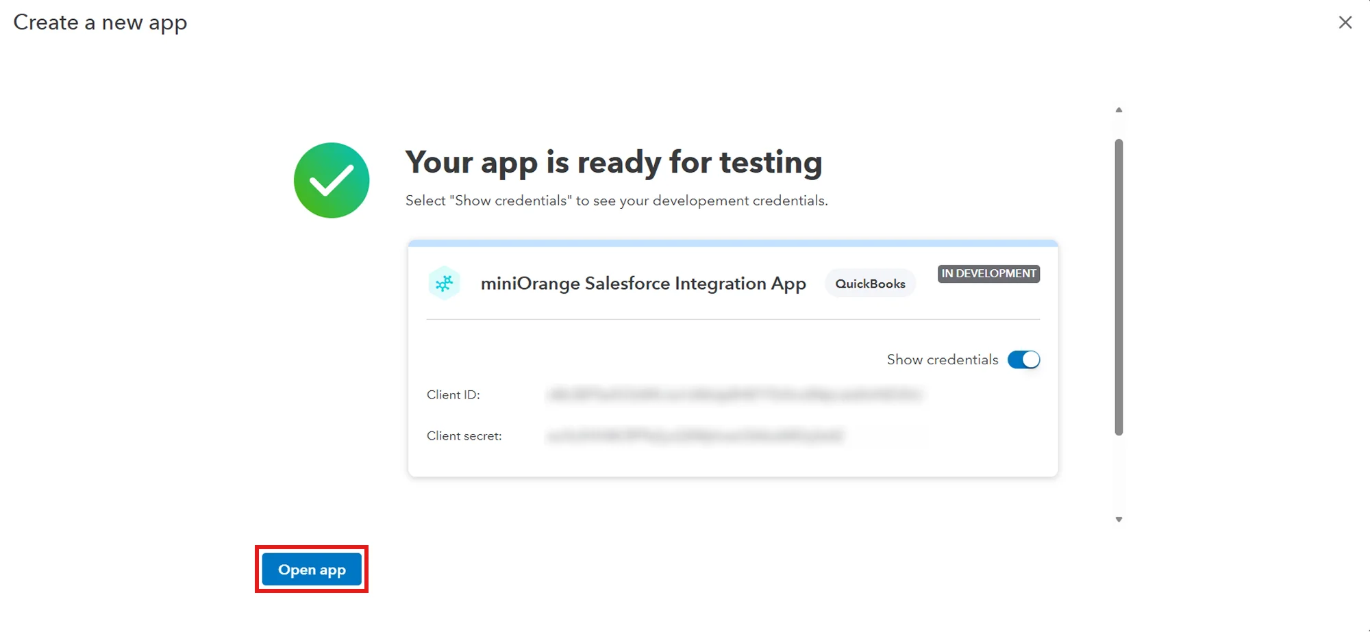 Salesforce QuickBooks Receipts Sync | Open app