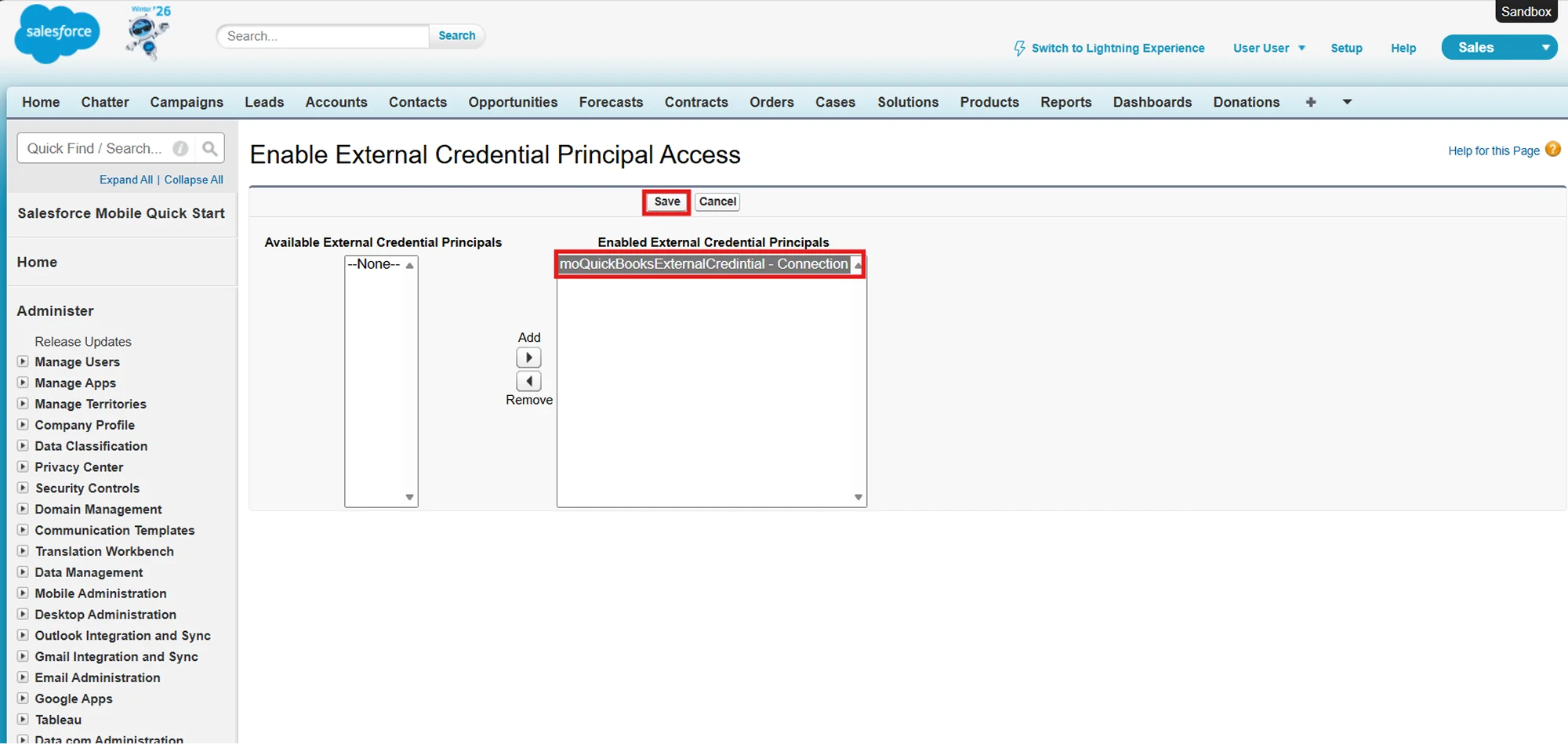 Salesforce QuickBooks Receipts Sync | Select Connection