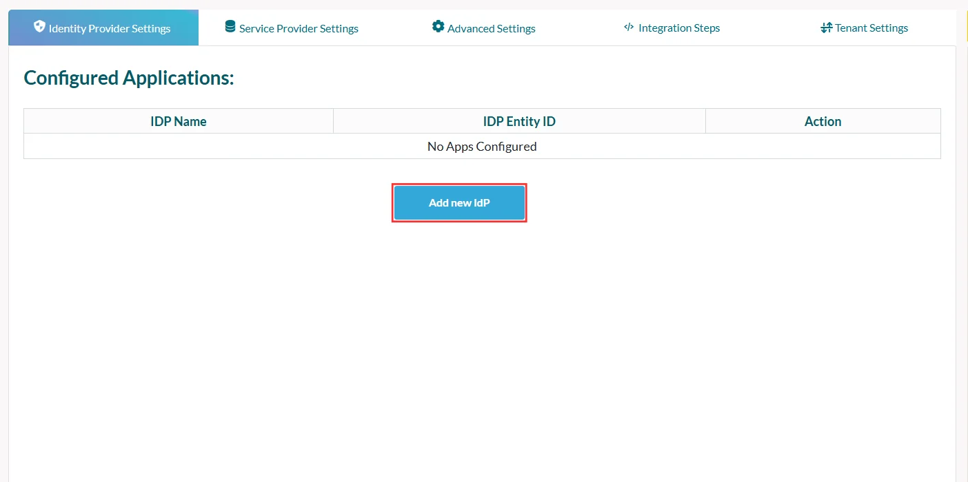ASP.NET Core SAML SSO using Azure AD as IDP - Add New IDP
