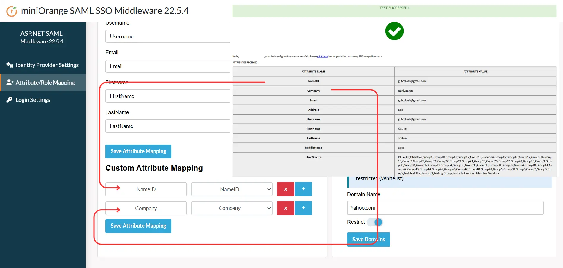 ASP.NET Core Enterprise - Custom Attribute Mapping