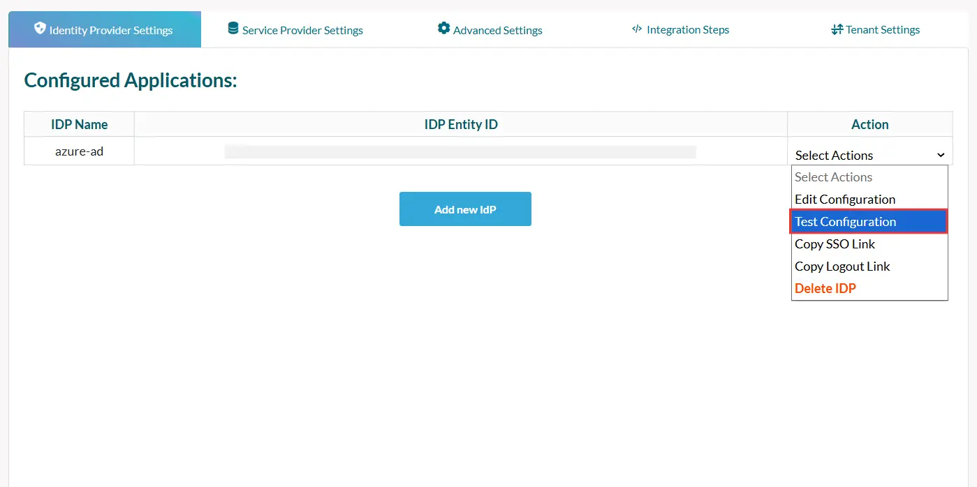 ASP.NET Core Enterprise- Test Configuration