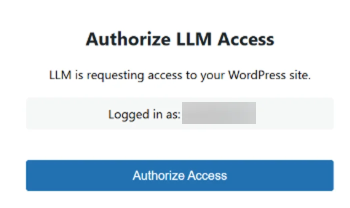 WordPress ChatGPT Integration - Authorization