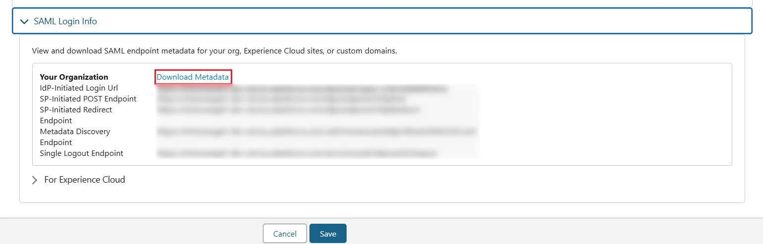 Create SP via connected apps - Salesforce SAML Single Sign-On(SSO) in WordPress-Salesforce SSO Login