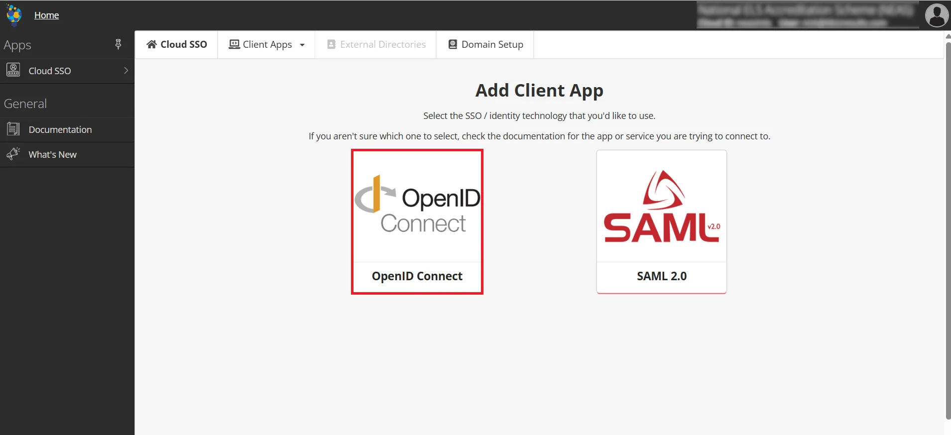 IMIS  Single Sign-On (SSO) OAuth - Add new application