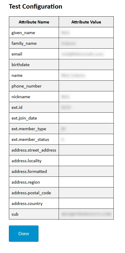 Login with IMIS Single Sign-on (SSO) - OAuth Test Configuration