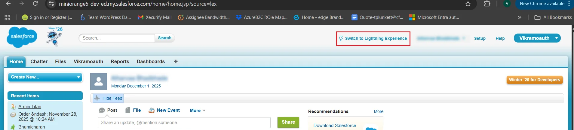 Create SP via connected apps - Salesforce SAML Single Sign-On(SSO) in WordPress-Salesforce SSO Login