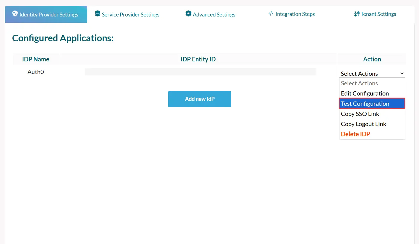 ASP.NET Core Enterprise- Test Configuration