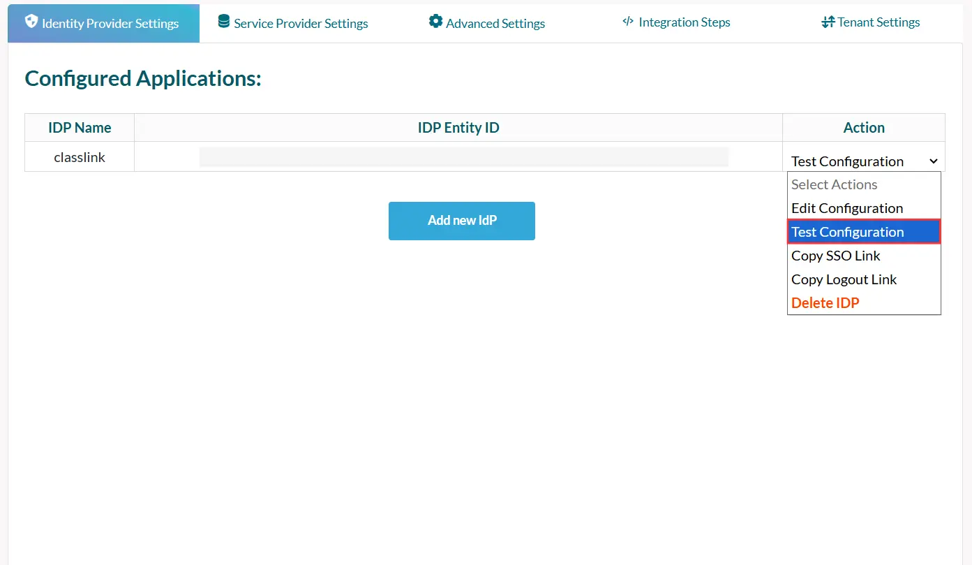 ASP.NET Core Enterprise- Test Configuration