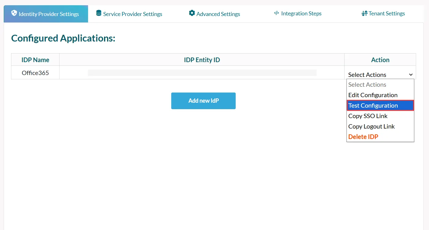 ASP.NET Core Enterprise- Test Configuration