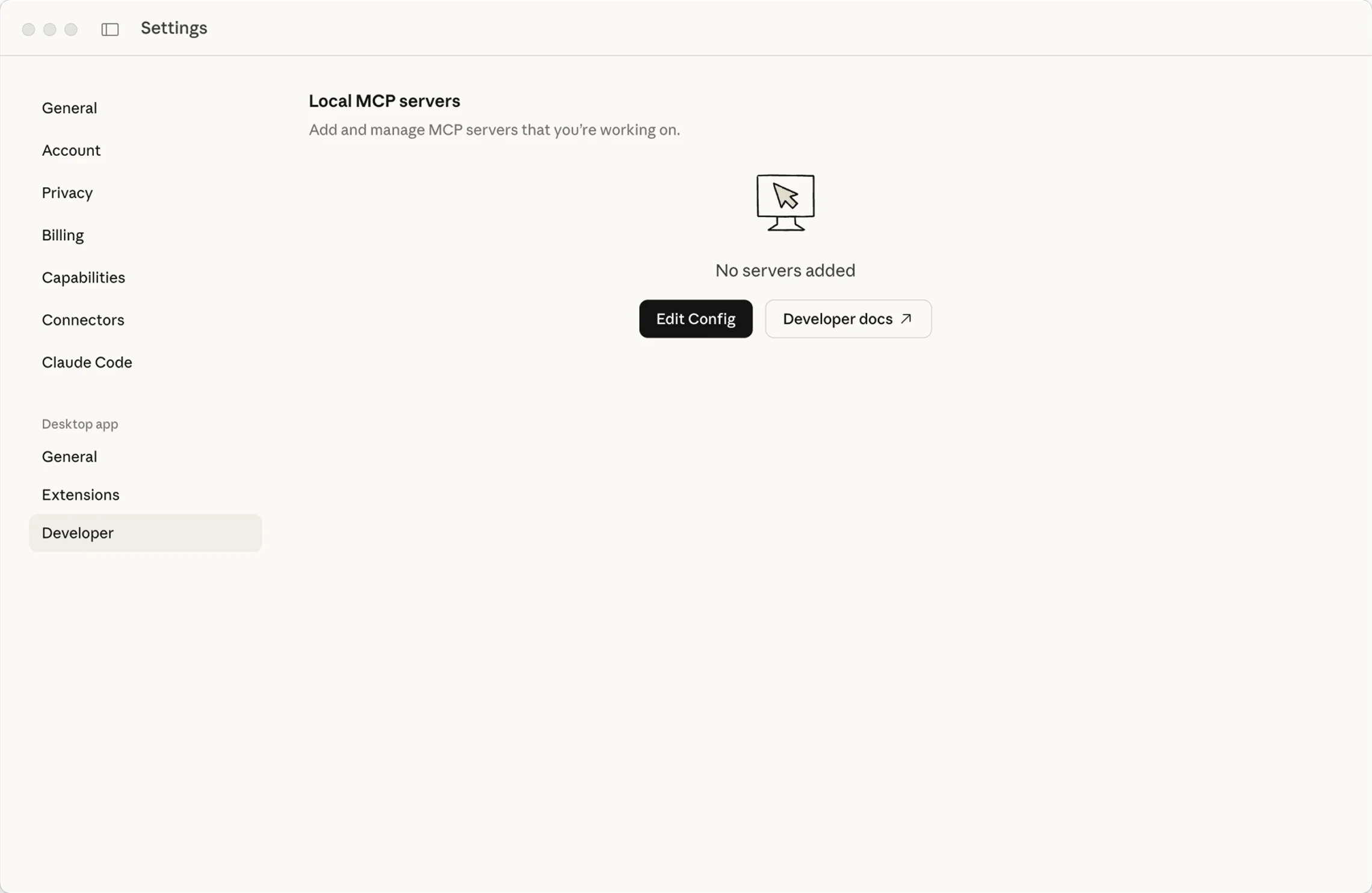 WordPress Cluade Desktop Integration - Edit config file