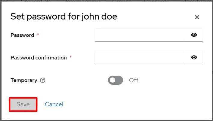 Magento Keycloak User Sync - Password created