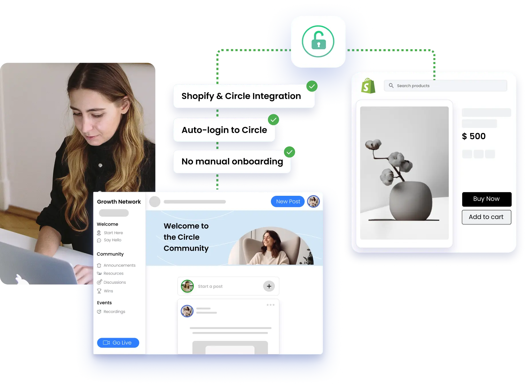 Circle Shopify Integration - Connect Shopify with Circle for SSO and user sync
