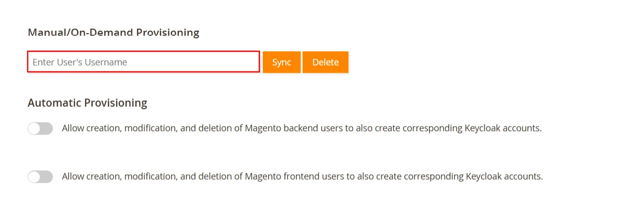 Magento Keycloak User Sync - Manual on on-demand