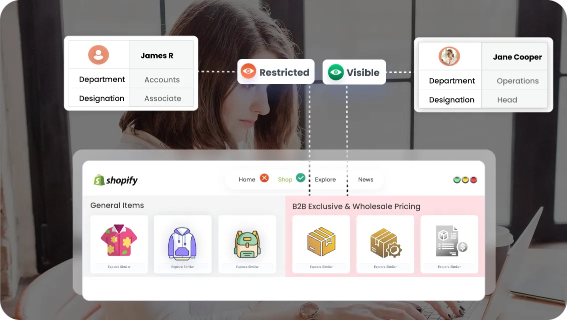 Shopify B2B Solutions | B2B Access Control & Store Visibility