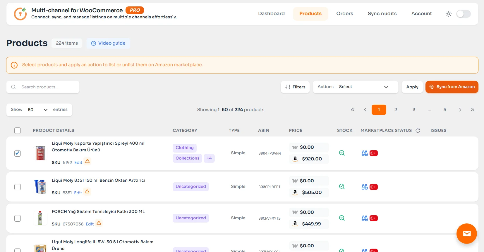 WooCommerce Amazon Integration - Add GTINs