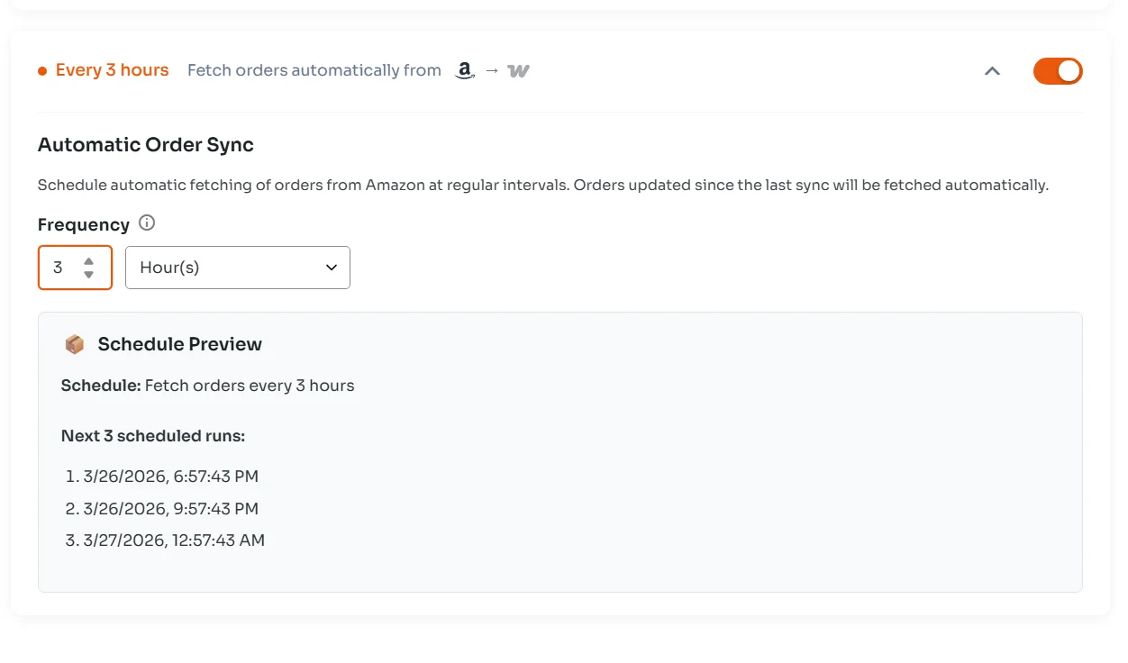 WooCommerce Amazon Integration - Select products to list