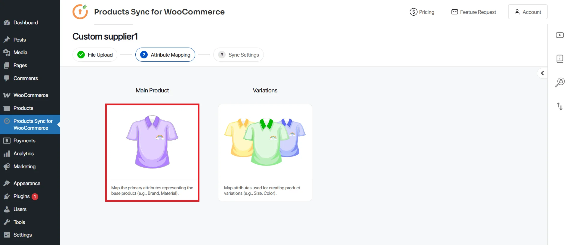 WooCommerce Product Import via CSV - example