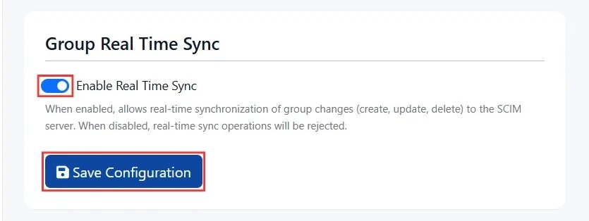 .NET SCIM CLient - Real Time Sync