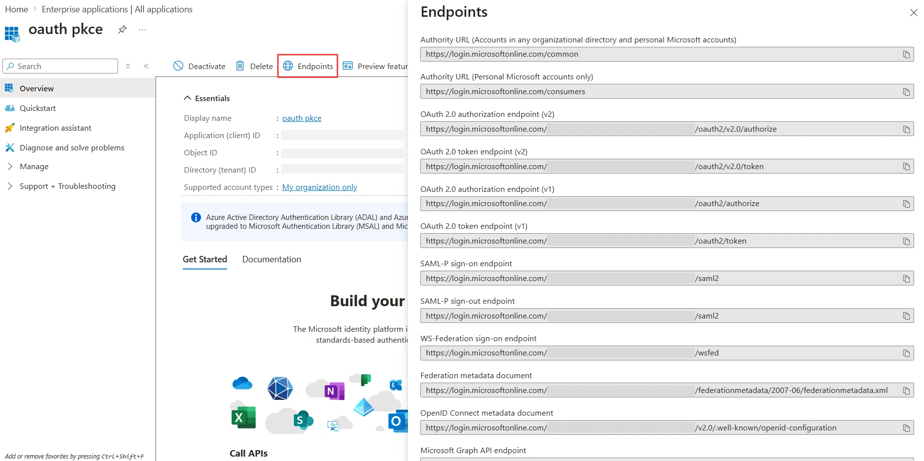 nopCommerce OAuth SSO  - Endpoints