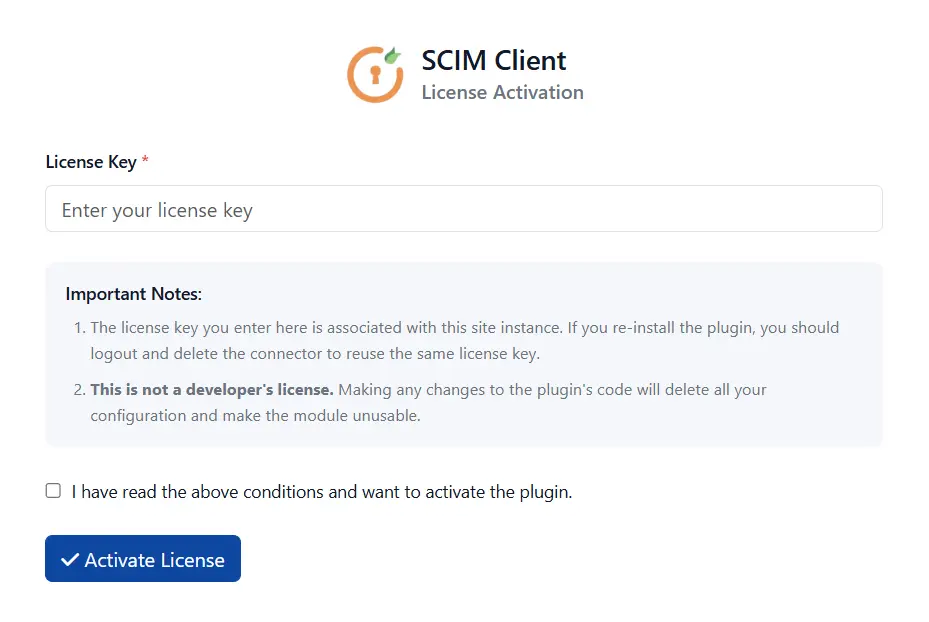 ASP.NET SCIM Client - License Key