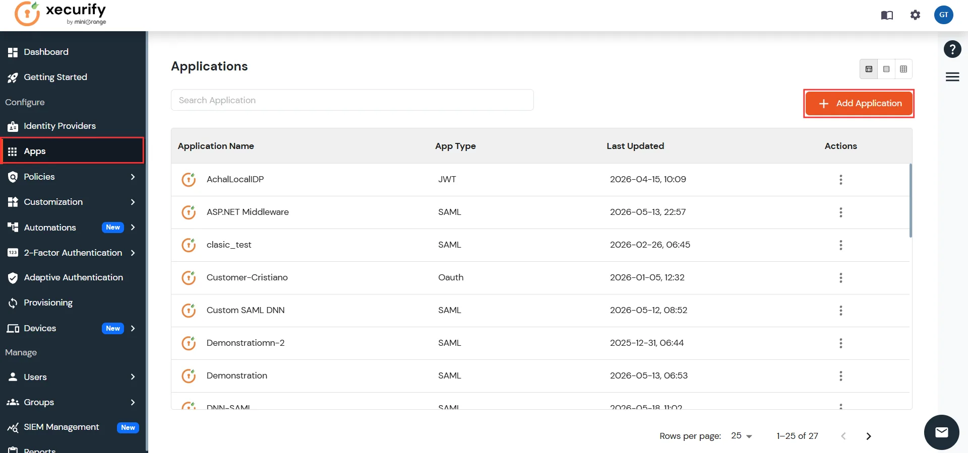nopCommerce SAML Single Sign-On (SSO) using miniOrange as IDP - Add application