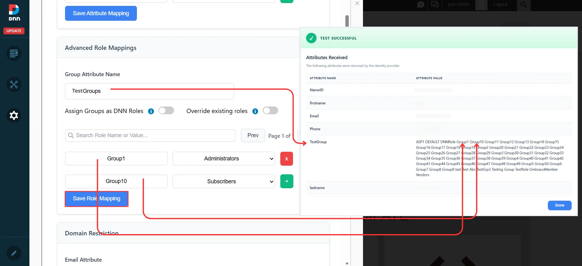 DNN SAML SSO Enterprise - Advance Role Mapping