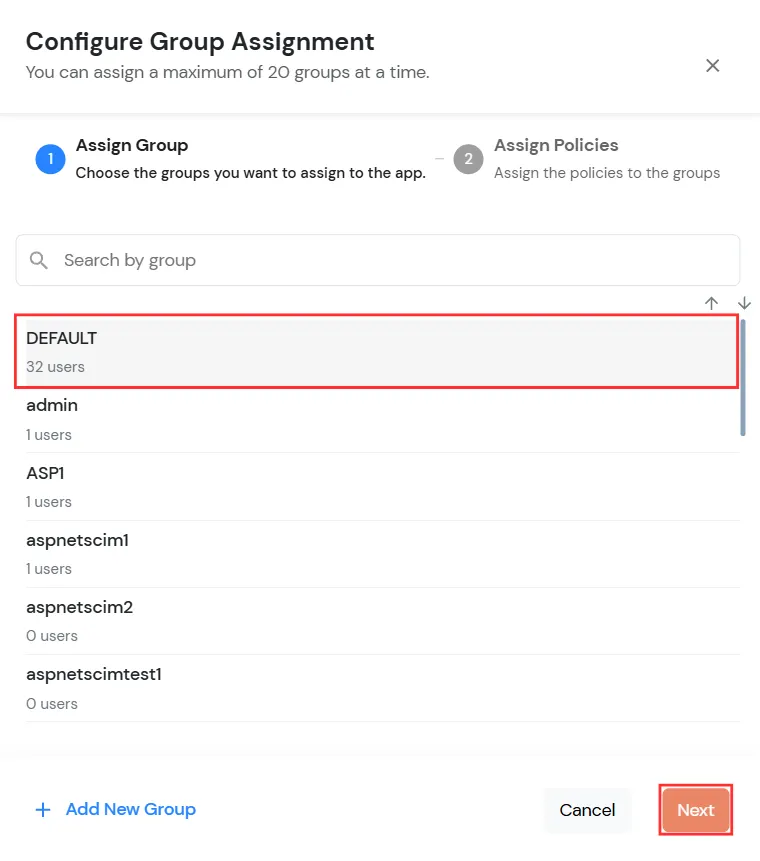 DNN SAML Single Sign-On (SSO) using miniOrange as IDP - Default group