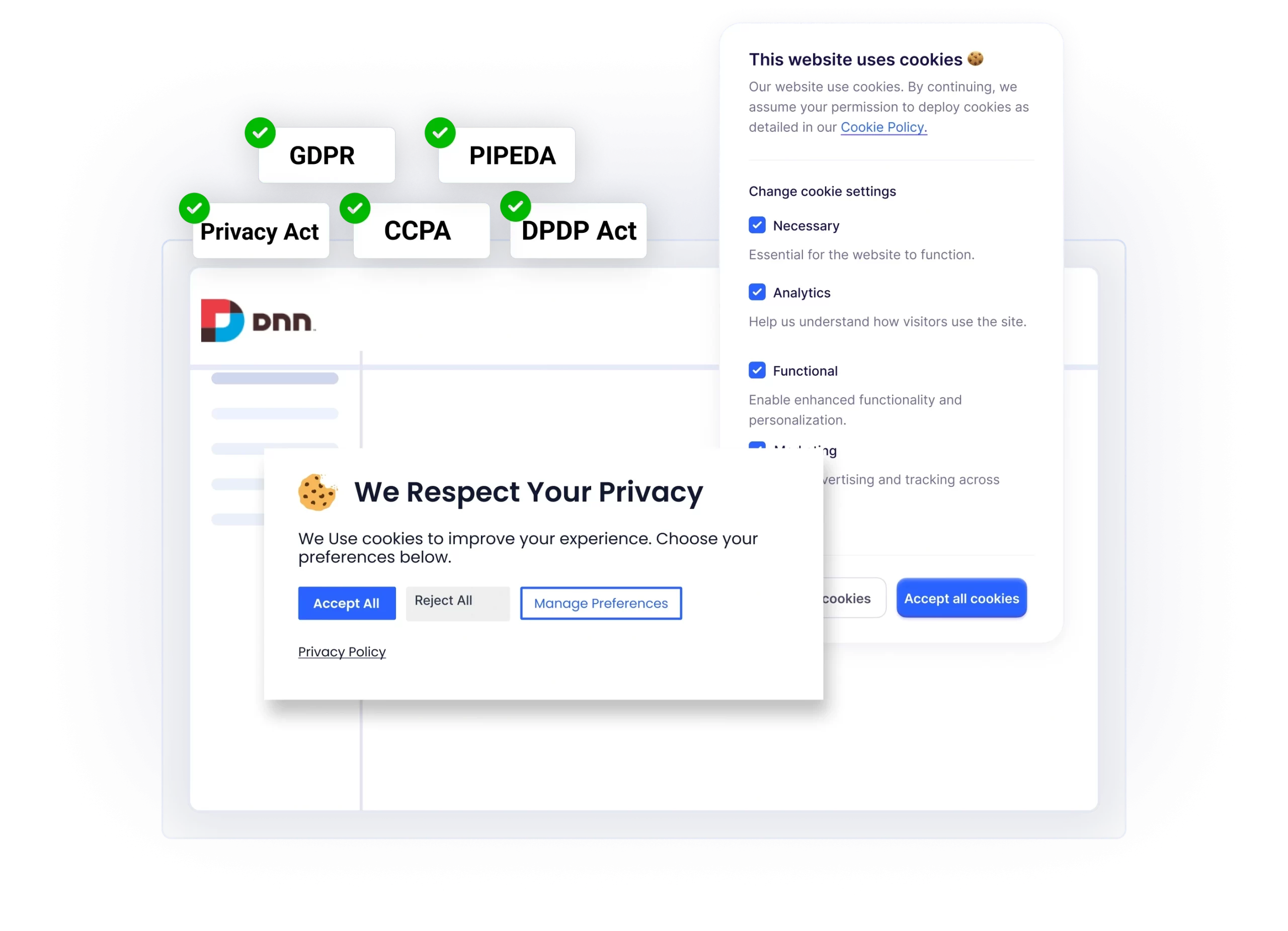 DNN Privacy and Consent Manager - Banner Image