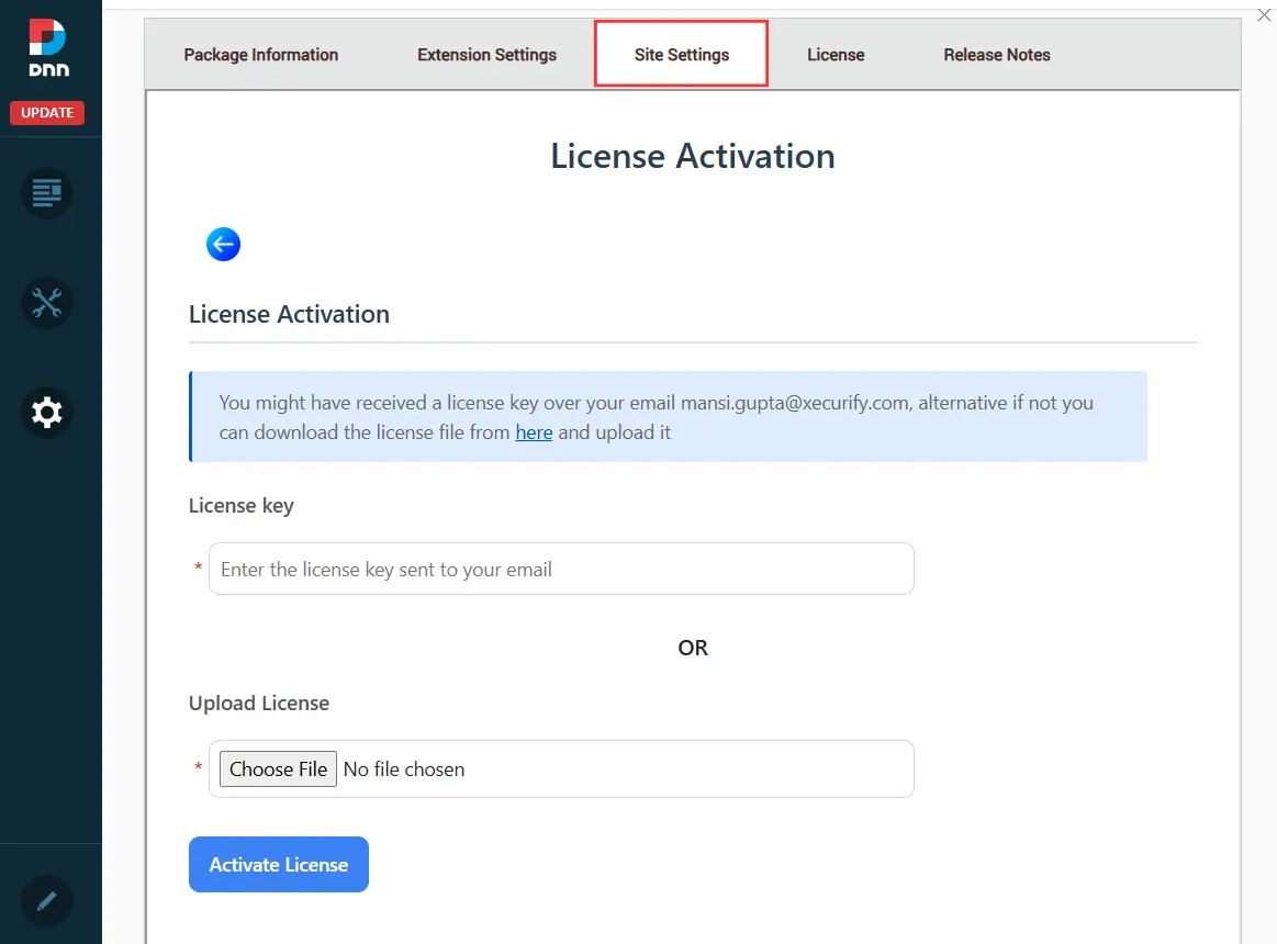 DNN SAML Authentication Provider - Site Settings