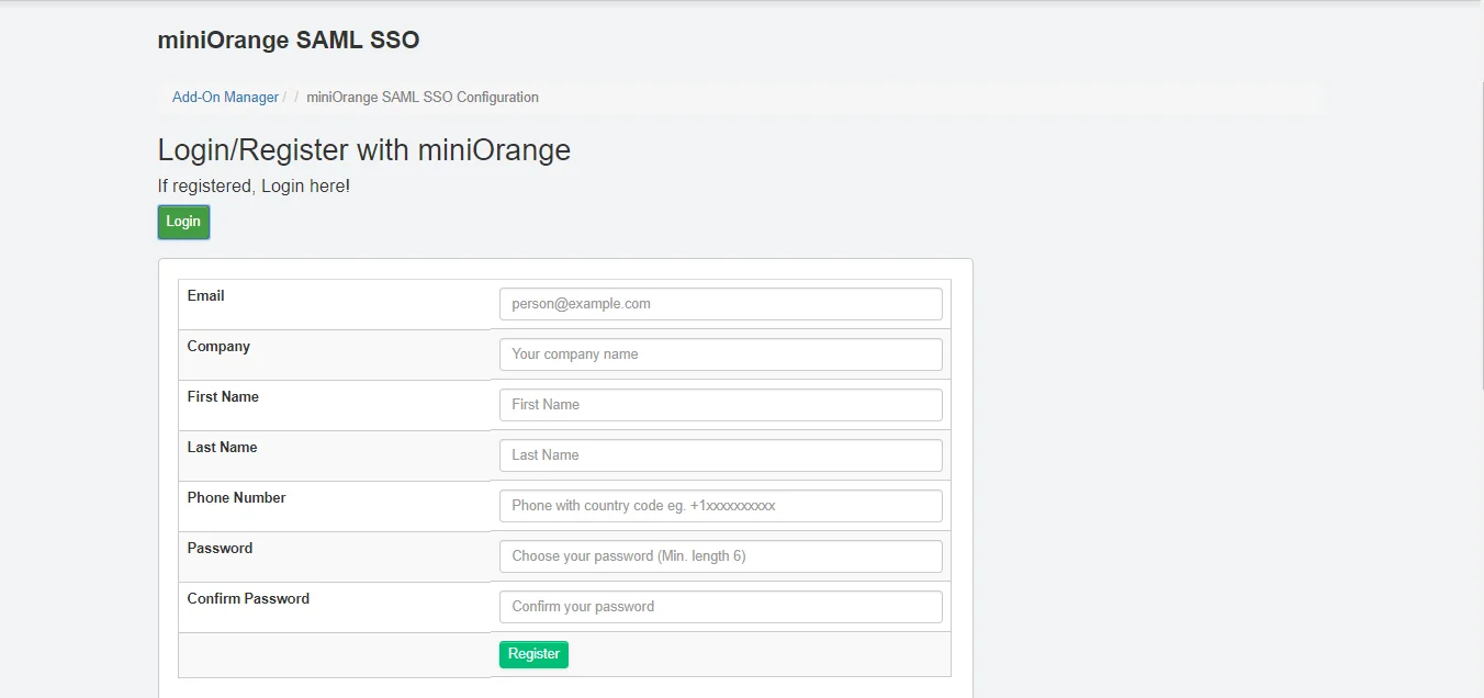 expressionengine login register