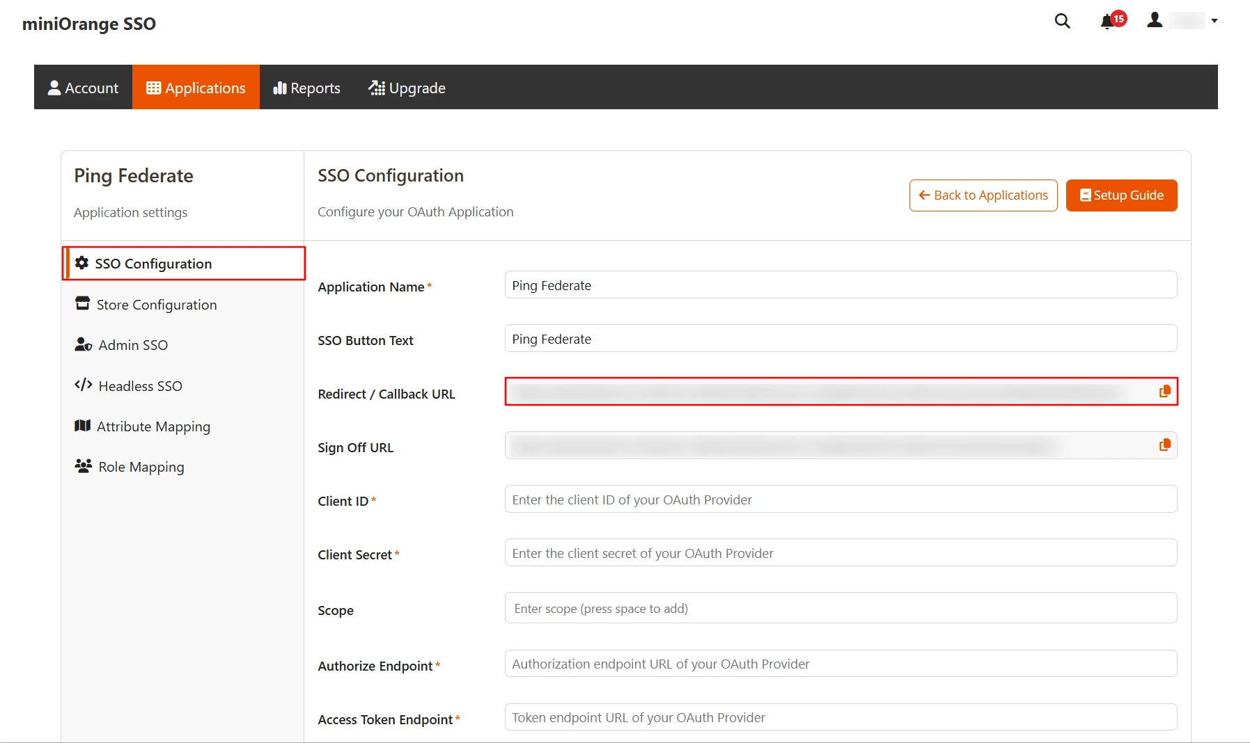 Magento PingFederate SSO - Login | Magento 2 PingFederate SSO - Create