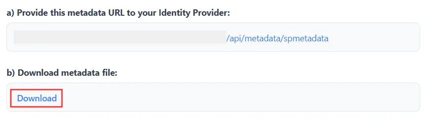 DNN SAML SSO - Metadata url and download option