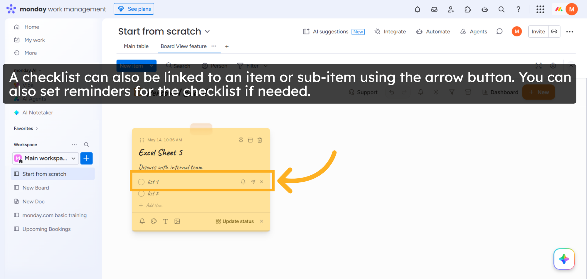 Create And Manage Board Items In Monday
