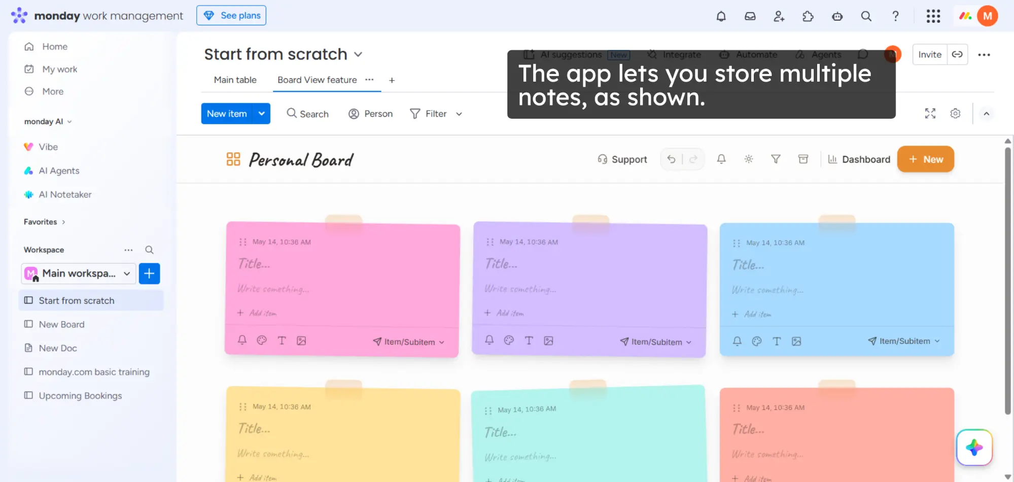 Create And Manage Board Items In Monday