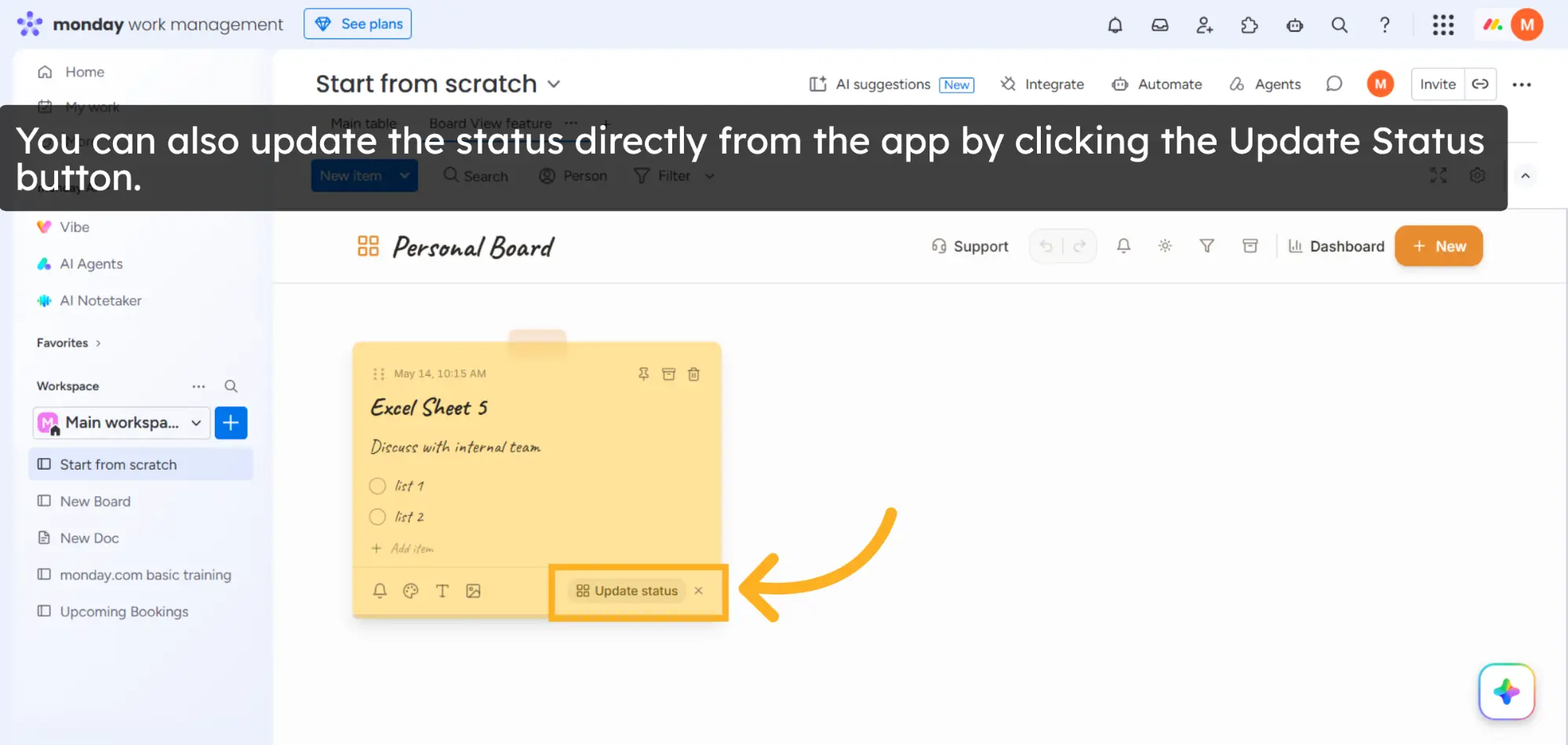 Create And Manage Board Items In Monday