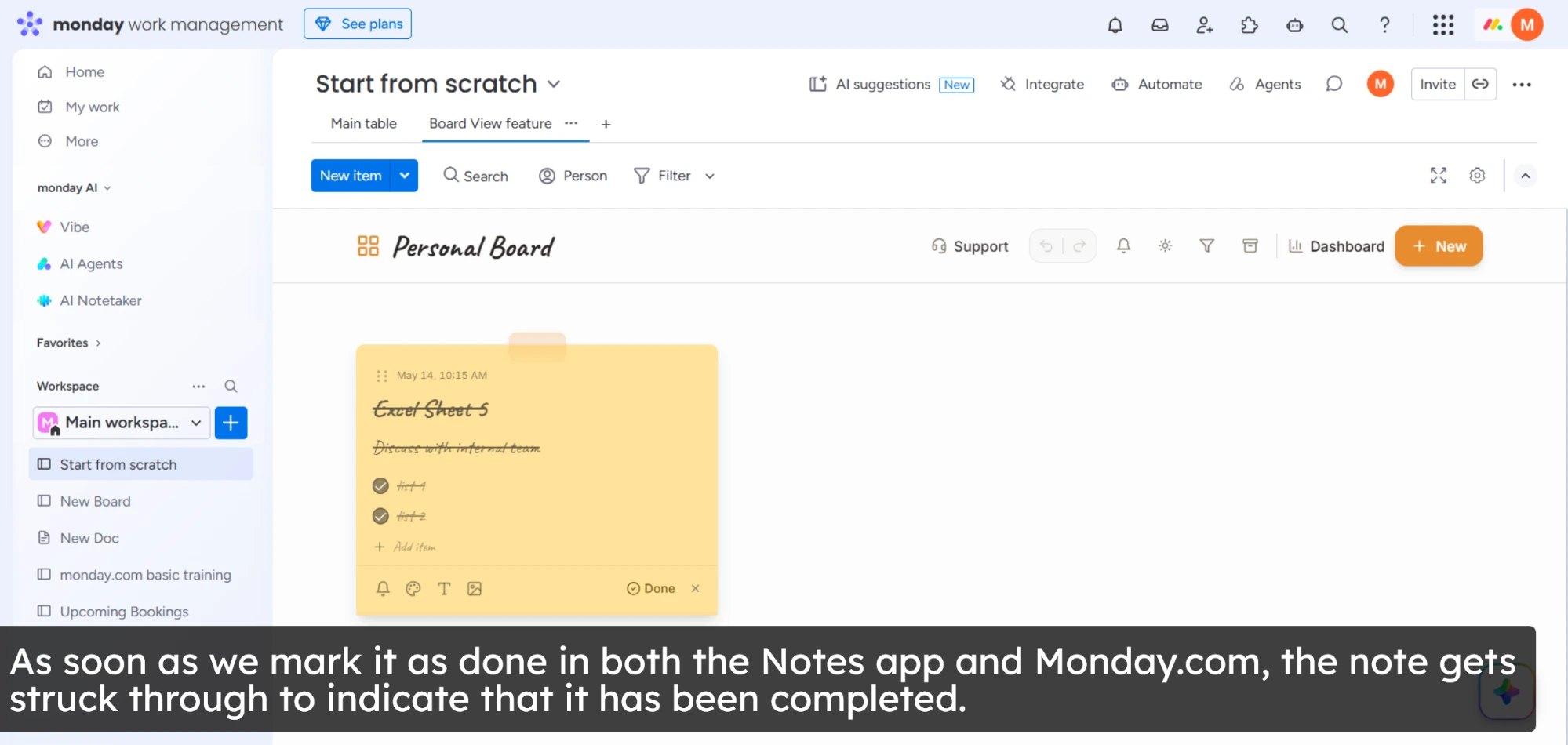 Create And Manage Board Items In Monday