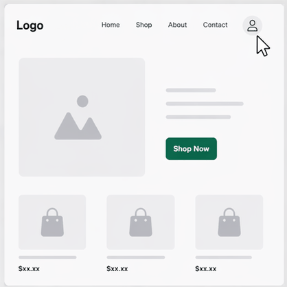 Email-Password via Drawer-based Login for Shopify Plus