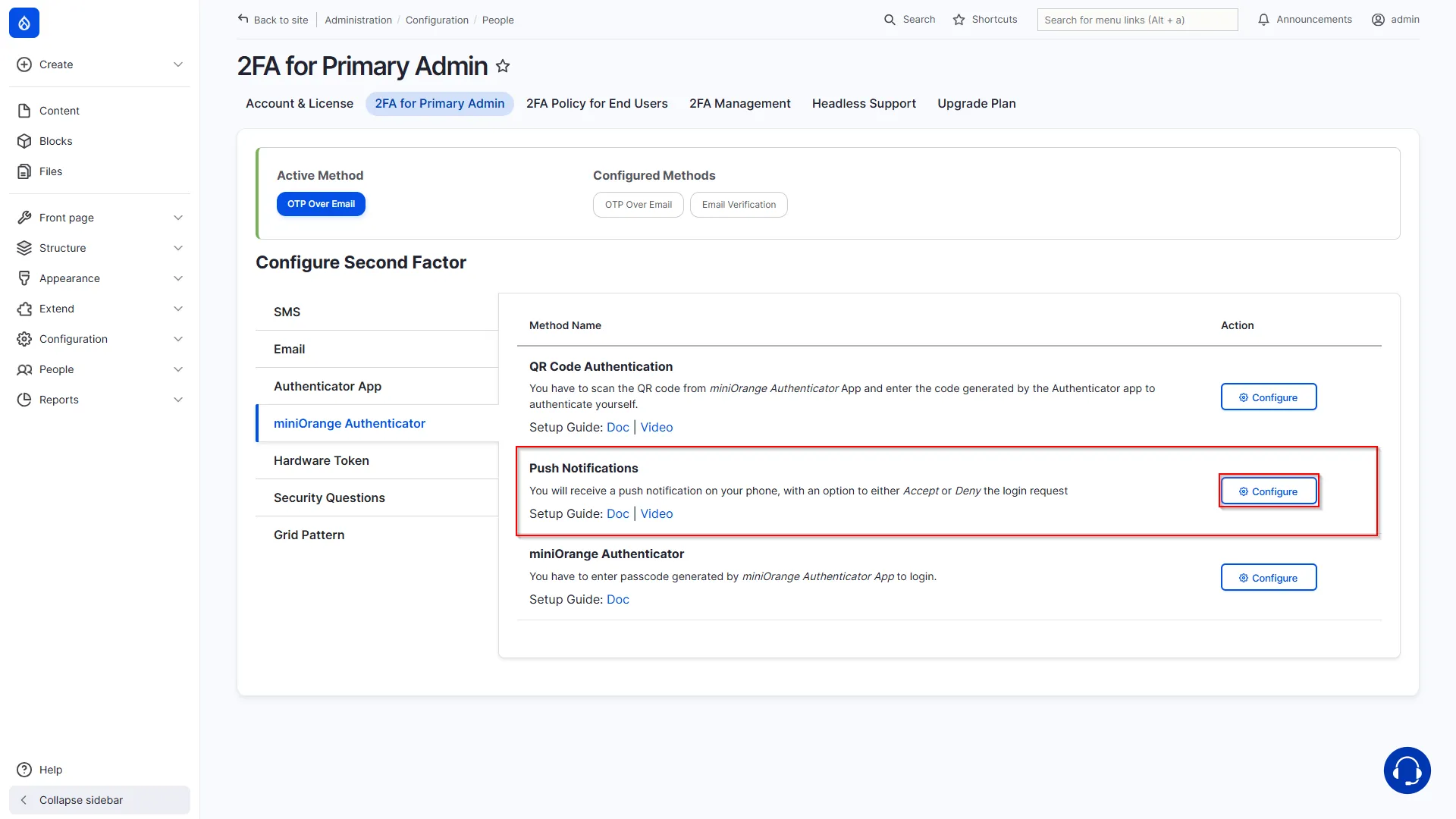 Drupal-2FA-Push-Notification-Click-Configure-Button