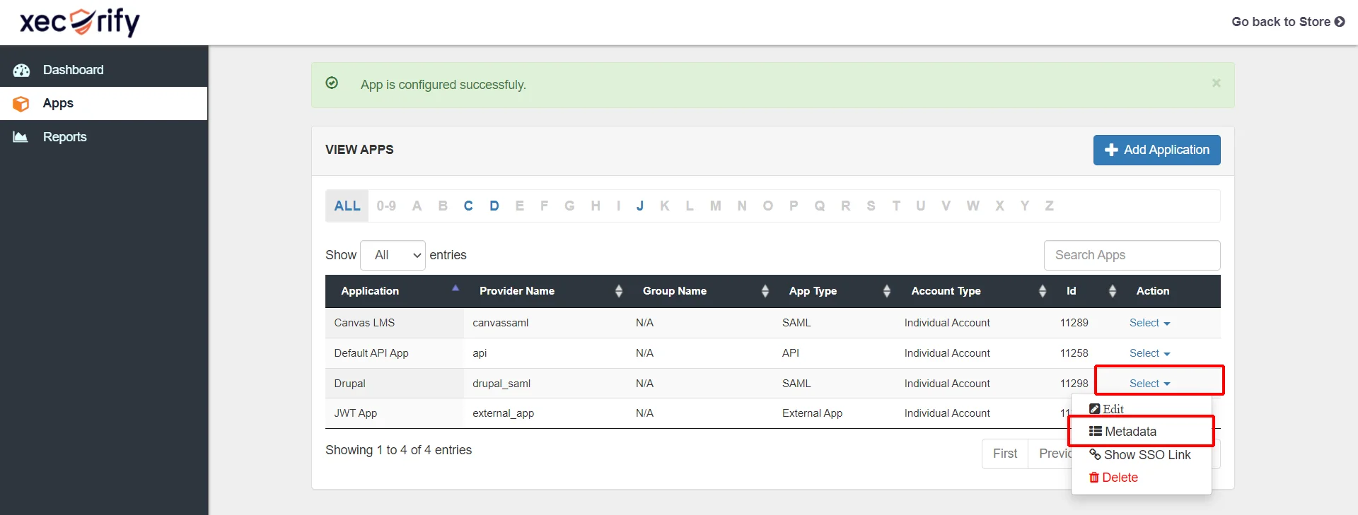 shopify-drupal-sso-add-applications