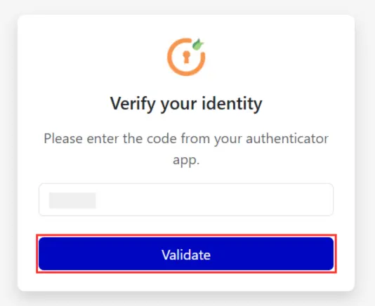 Microsoft Authenticator - End User Validate OTP