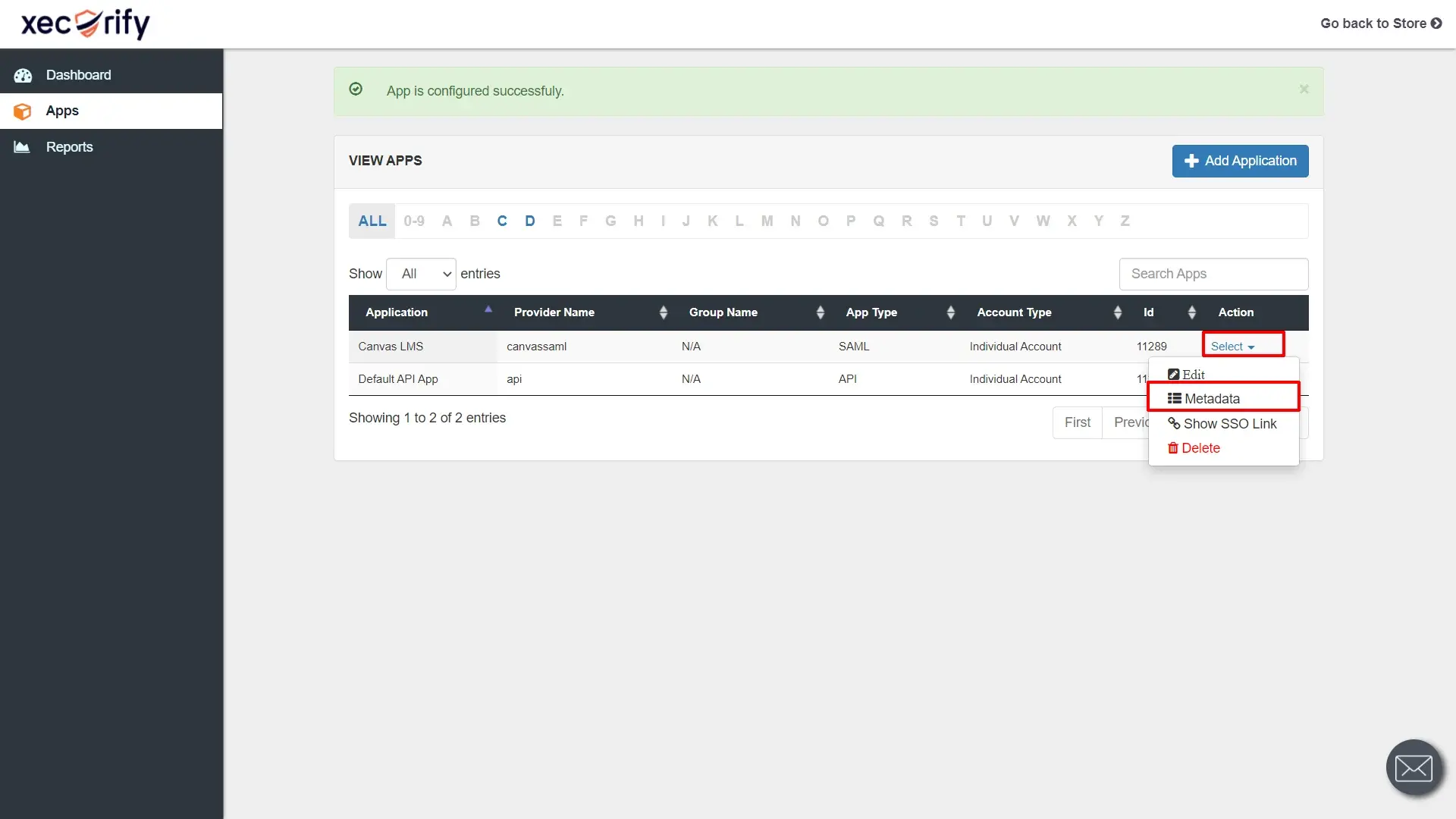 idp-metadata-under-select-option-shopify-as-idp