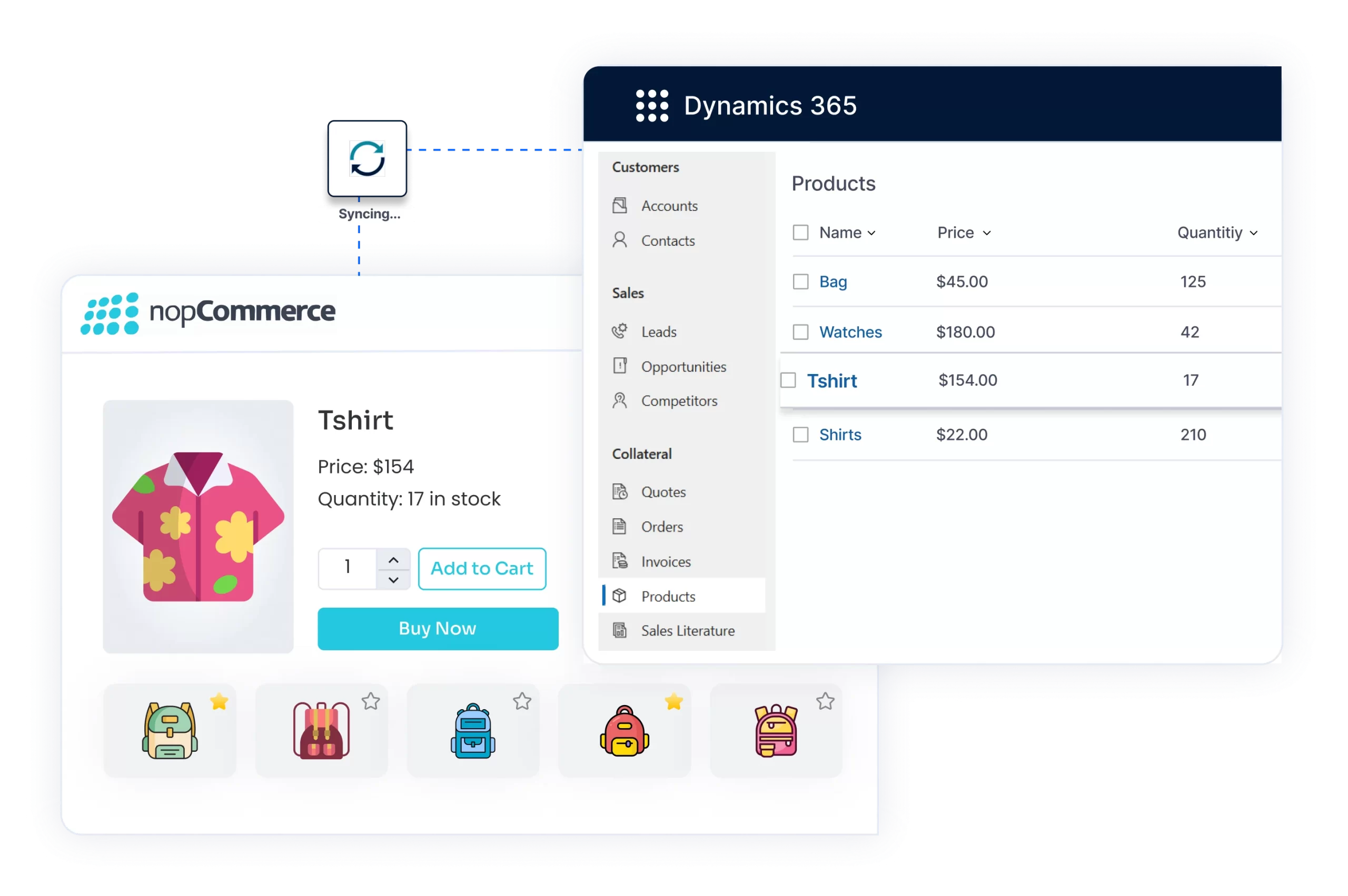 nopCommerce Dynamics 365 Sales Integration