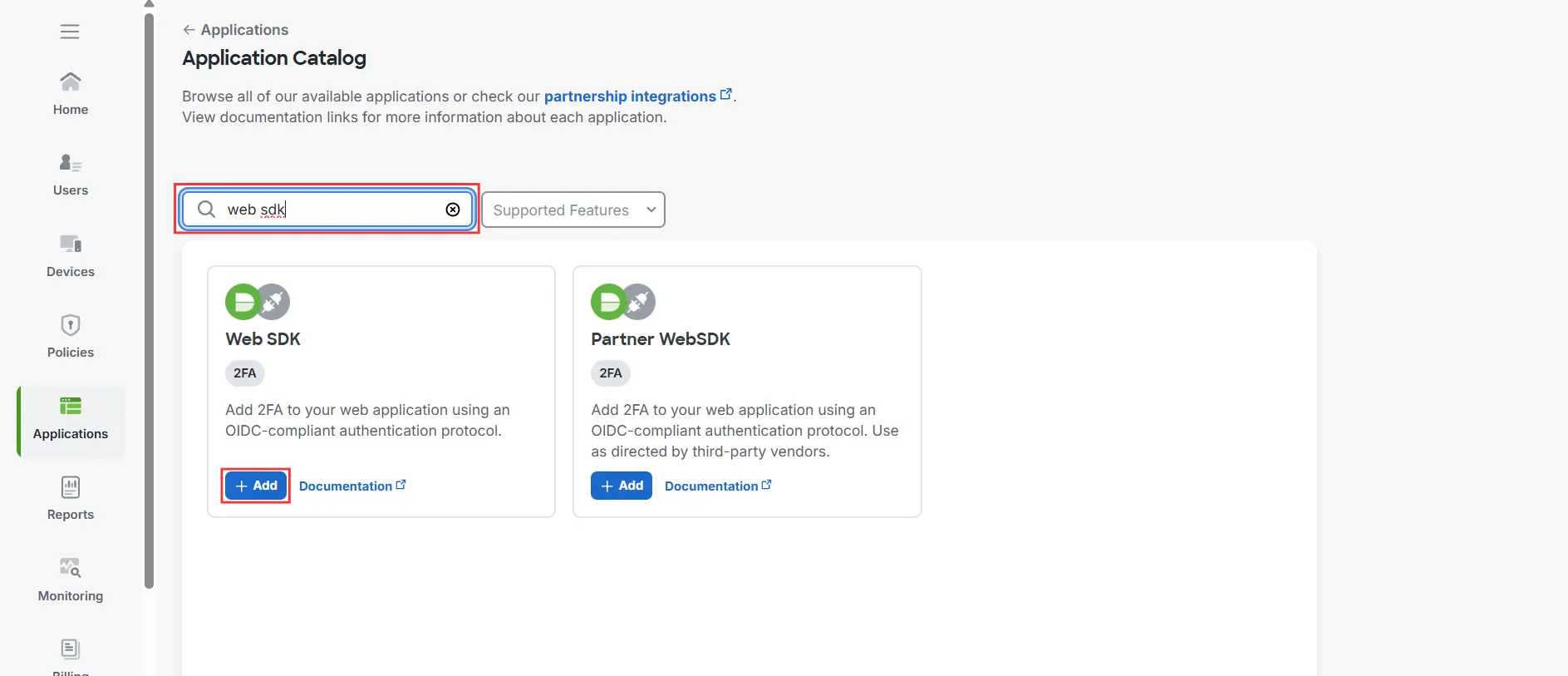 Duo Web SDK
