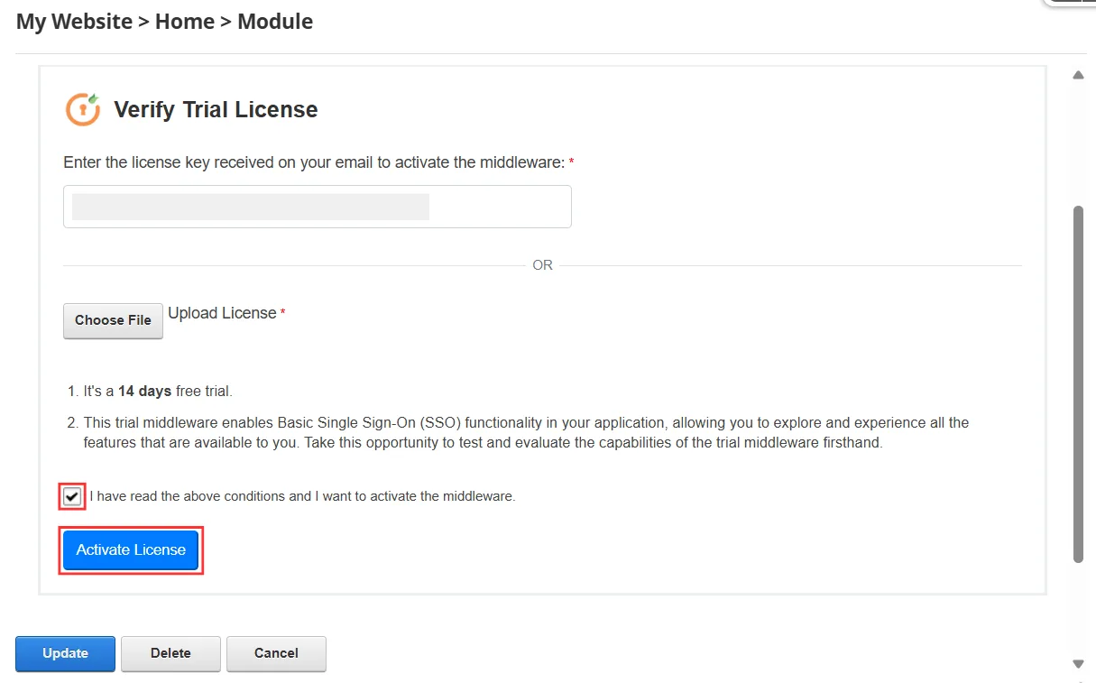 DNN SharePoint Connector - Activate Trial License