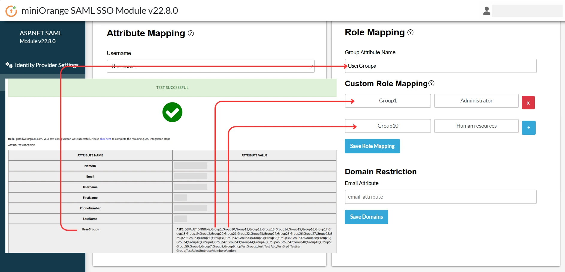 ASP.NET Framework Enterprise - Role Mapping