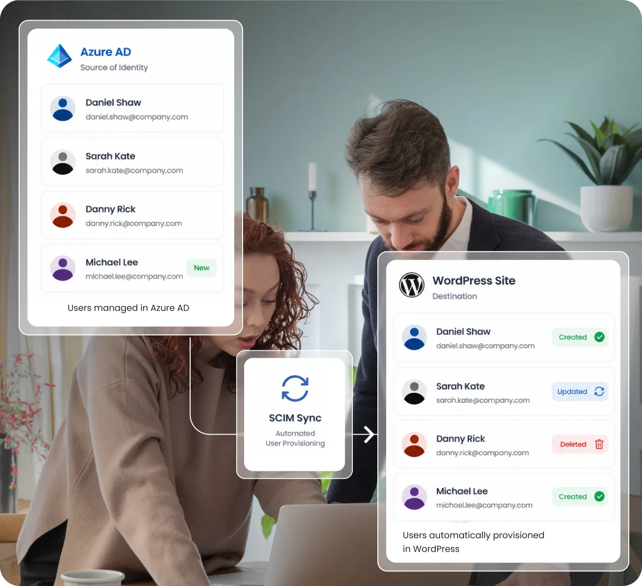 Automated SCIM User Provisioning for WordPress