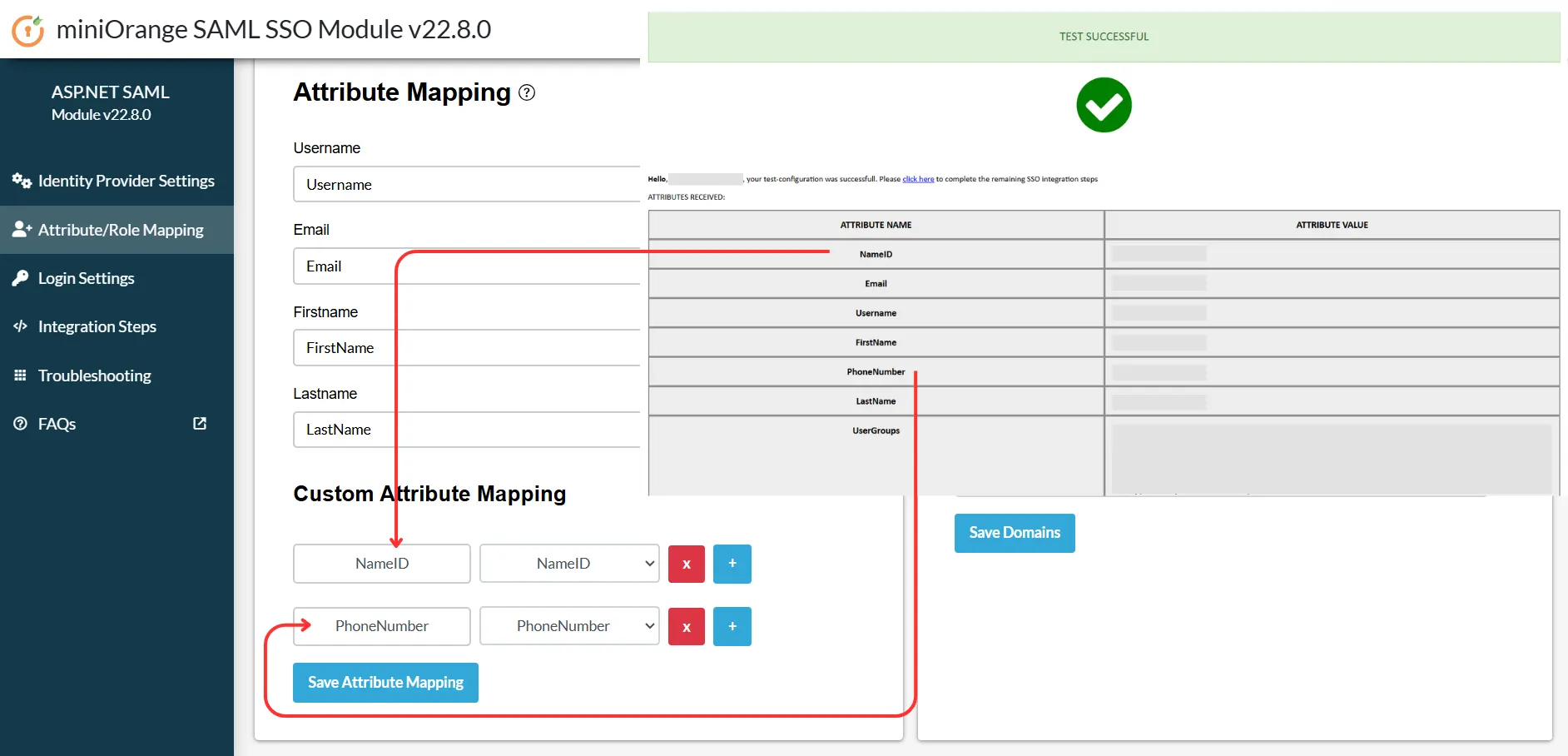 ASP.NET Framework Enterprise - Custom Attribute Mapping