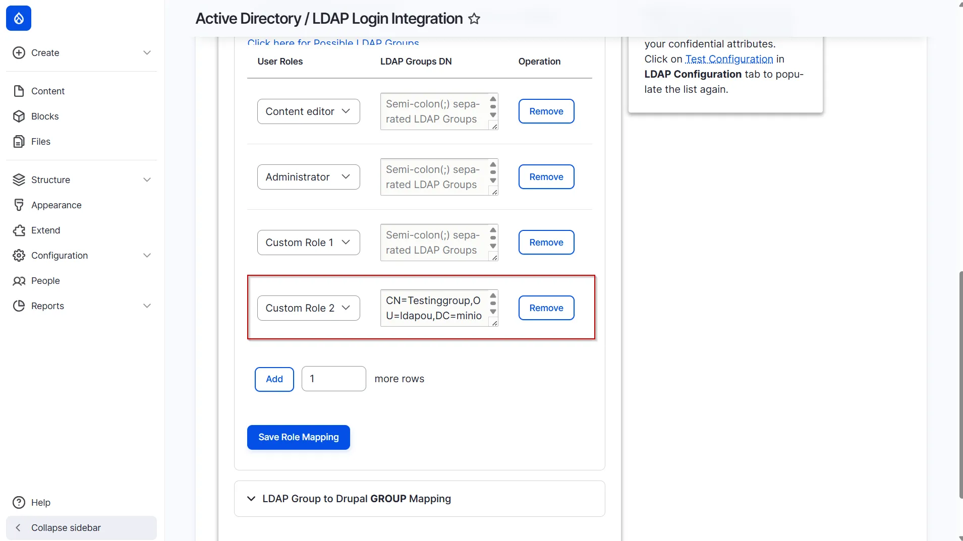Drupal LDAP - How Role Mapping Works